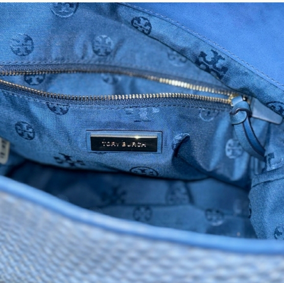 Tory Burch Thea Woven Shoulder Bag - Picture 10 of 14